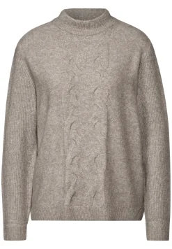 Damen Street One Pullover mit Strickmuster