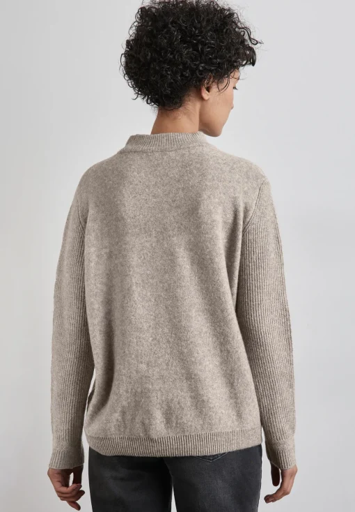 Damen Street One Pullover mit Strickmuster