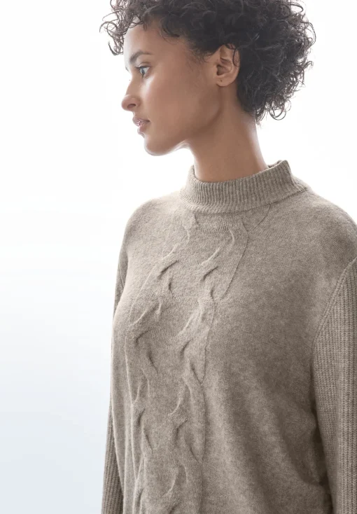 Damen Street One Pullover mit Strickmuster