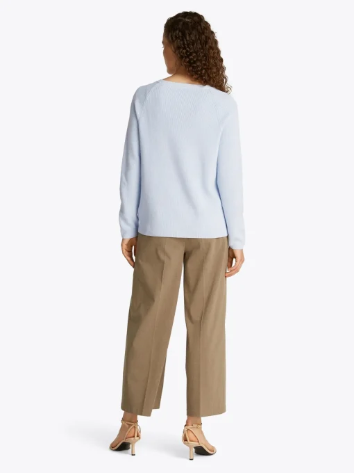 Damen Tommy Hilfiger Pullover mit U-Boot-Ausschnitt