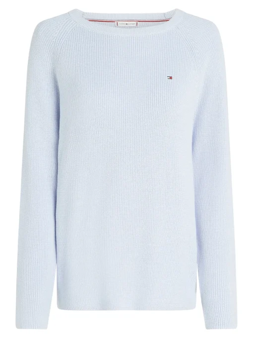Damen Tommy Hilfiger Pullover mit U-Boot-Ausschnitt