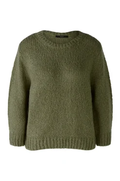 Damen Oui Pullover mit Wolle und Mohair
