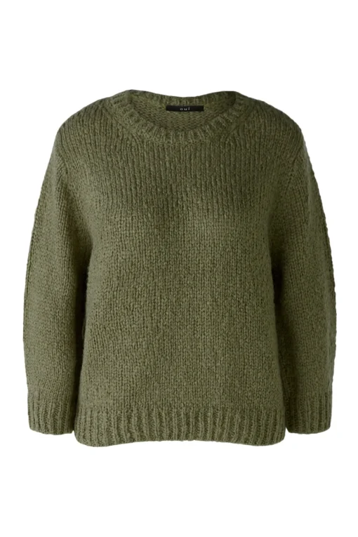 Damen Oui Pullover mit Wolle und Mohair