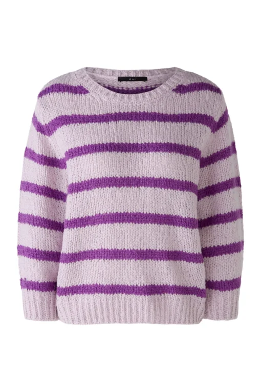 Damen Oui Pullover mit Wolle und Mohair