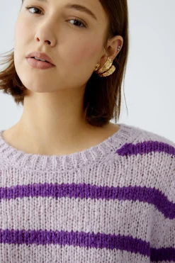 Damen Oui Pullover mit Wolle und Mohair