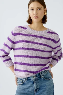Damen Oui Pullover mit Wolle und Mohair