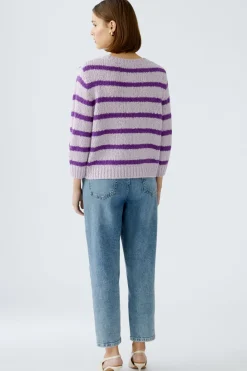 Damen Oui Pullover mit Wolle und Mohair
