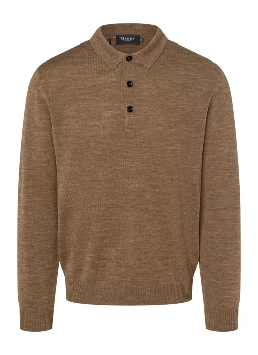 Herren MAERZ Muenchen Pullover Polokragen