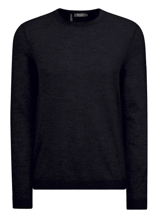 Herren MAERZ Muenchen Pullover Rundhals 1/1 Arm