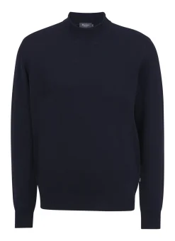 Herren MAERZ Muenchen Pullover Stehkragen 1/1 Arm