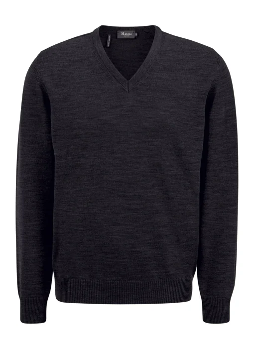 Herren MAERZ Muenchen Pullover V-Ausschnitt 1/1 Arm