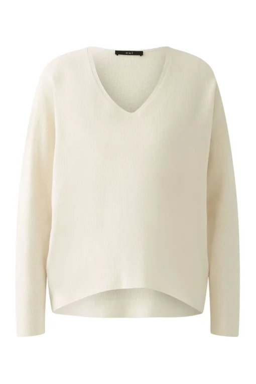 Damen Oui Pullover Viskosemischung