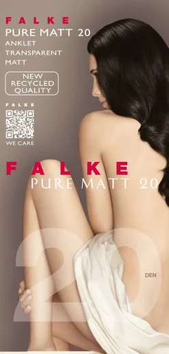 Damen Falke Pure Matt Söckchen 20 DEN