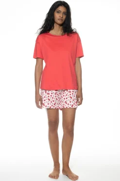 Damen Mey Pyjama kurz