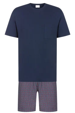 Herren Mey Pyjama kurz