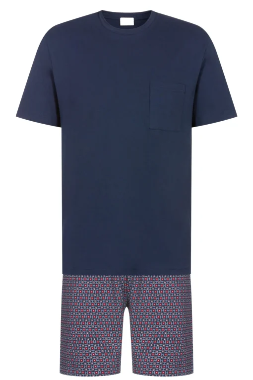 Herren Mey Pyjama kurz