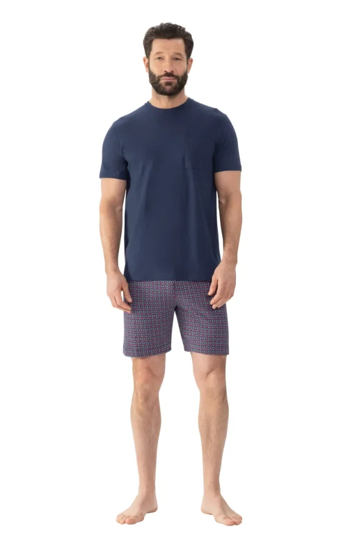 Herren Mey Pyjama kurz
