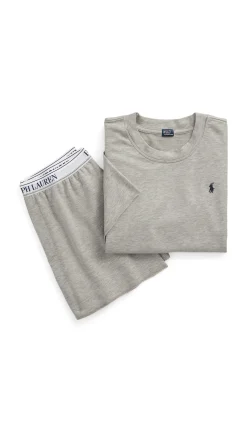 Damen Polo Ralph Lauren Pyjama Set kurz