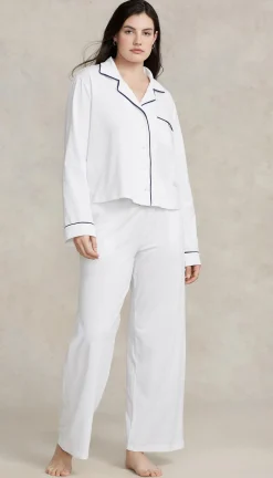 Damen Polo Ralph Lauren Pyjama Set lang