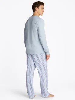 Herren Tommy Hilfiger Pyjama Set Lang