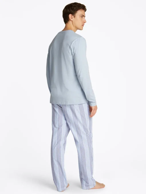 Herren Tommy Hilfiger Pyjama Set Lang
