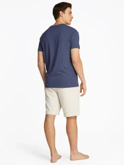 Herren Tommy Hilfiger Pyjama Shirt Kurzarm