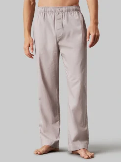 Herren Calvin Klein Pyjama-Hose aus Baumwoll-Popeline