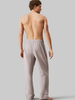 Herren Calvin Klein Pyjama-Hose aus Baumwoll-Popeline