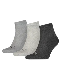 Damen Puma Quarter-Strümpfe 3er-Pack Unisex