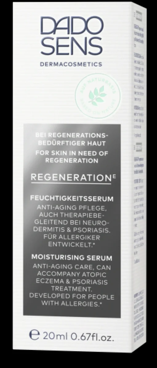 Herren DADO SENS DERMACOSMETICS REGEN. E FEUCHTIGKEITSSERUM
