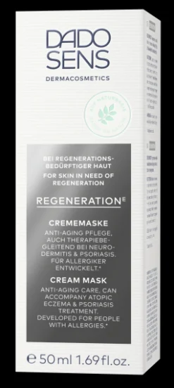 Herren DADO SENS DERMACOSMETICS REGENERATION E CREMEMASKE