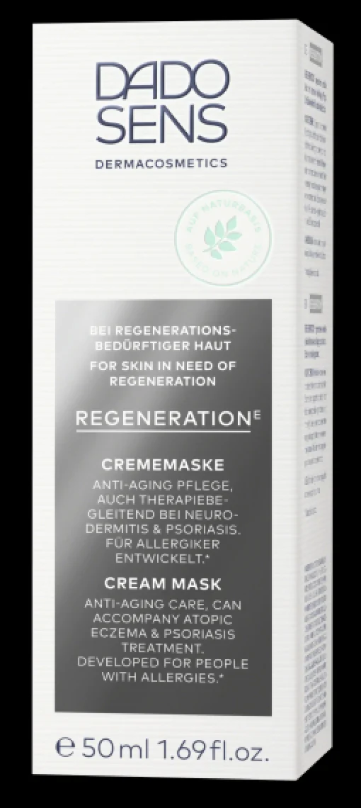 Herren DADO SENS DERMACOSMETICS REGENERATION E CREMEMASKE