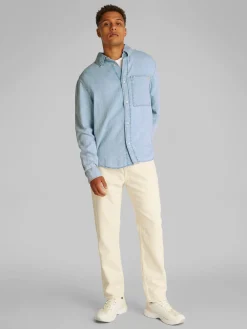 Herren Calvin Klein Jeans Regular Denim Overshirt