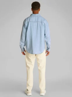 Herren Calvin Klein Jeans Regular Denim Overshirt