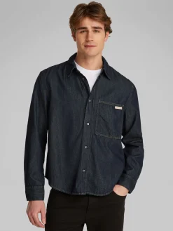 Herren Calvin Klein Jeans Regular Denim Shirt