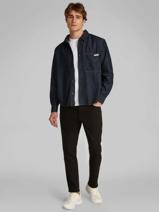 Herren Calvin Klein Jeans Regular Denim Shirt