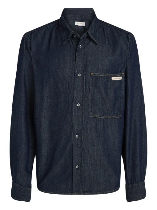 Herren Calvin Klein Jeans Regular Denim Shirt