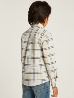 Kinder Tommy Hilfiger Regular Fit Hemd mit verschiedenen Karos