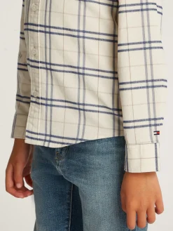 Kinder Tommy Hilfiger Regular Fit Hemd mit verschiedenen Karos