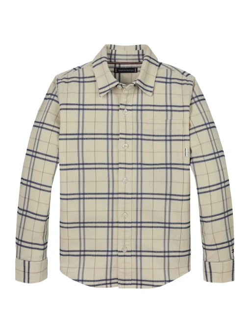 Kinder Tommy Hilfiger Regular Fit Hemd mit verschiedenen Karos
