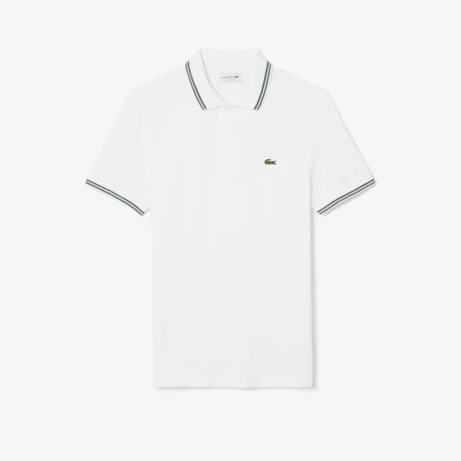 Herren Lacoste Regular Fit-Polohemd L.12.12 mit Akzent-Einfassung
