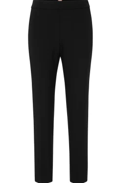 Damen Boss Regular-Fit Hose mit konischem Beinverlauf