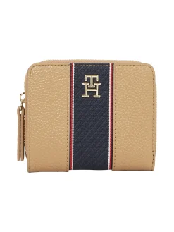 Damen Tommy Hilfiger Reißverschluss-Brieftasche mit TH-Monogramm
