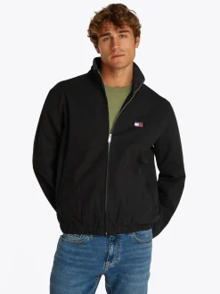Herren Tommy Jeans Reißverschlussjacke mit Trichterkragen