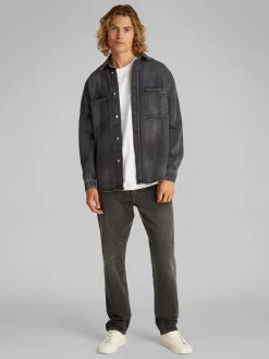 Herren Calvin Klein Jeans Relaxed Denim Overshirt