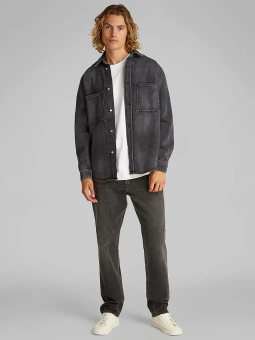 Herren Calvin Klein Jeans Relaxed Denim Overshirt
