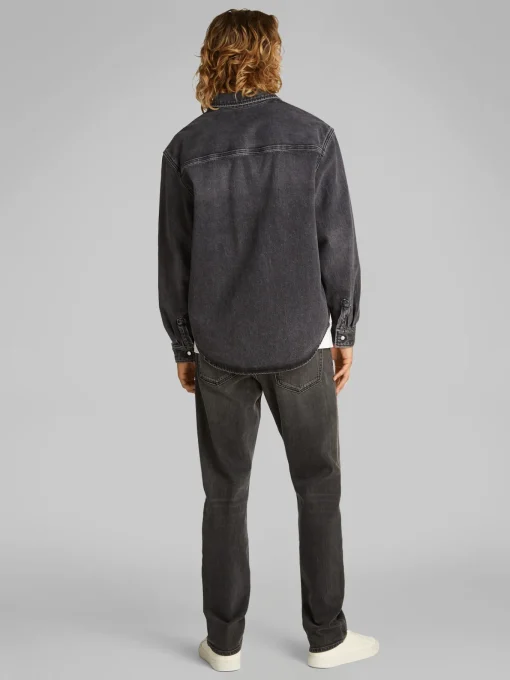 Herren Calvin Klein Jeans Relaxed Denim Overshirt