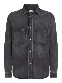 Herren Calvin Klein Jeans Relaxed Denim Overshirt