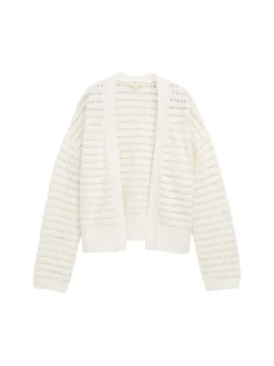Damen Tom Tailor Denim Relaxed Fit Cardigan