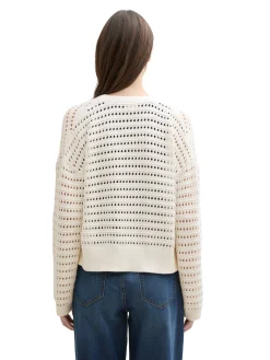 Damen Tom Tailor Denim Relaxed Fit Cardigan